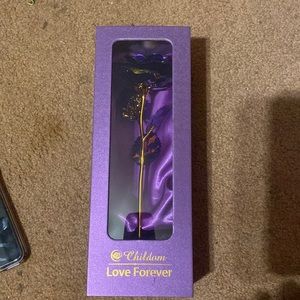 Childom love forever rose, purple and gold. Brand new